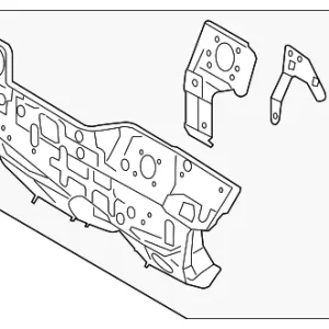 Lower Dash Panel - Mazda (BPY0-53-4A0B)