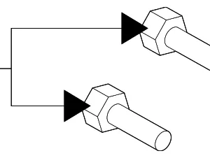Mount Bolt - Mazda (GS3L-34-604)