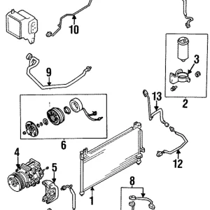 AC Line - Mazda (BC1M-61-468B)
