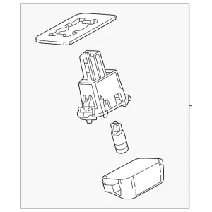 License Lamp - Mazda (GHK1-51-270B)