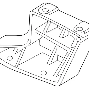 Headlamp Assembly Mount Bracket - Mazda (BR5G-51-077)
