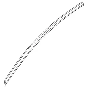 Upper Molding - Mazda (TE69-50-981A)