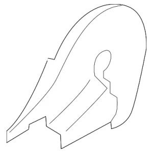 Hinge Cover - Mazda (CC29-88-1G4-02)
