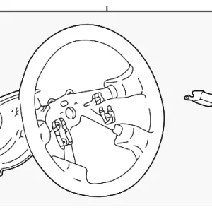 Steering Wheel - Mazda (LC63-32-980C-80)