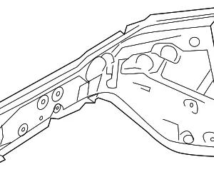 Outer Rail - Mazda (BP4K-53-321B)