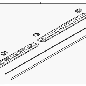 Rocker Molding - Mazda (KB7W-51-P40D)