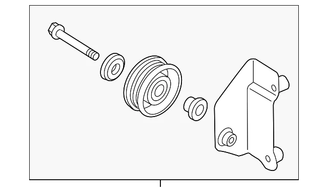 Pulley Assembly - Mazda (Z601-15-930A)