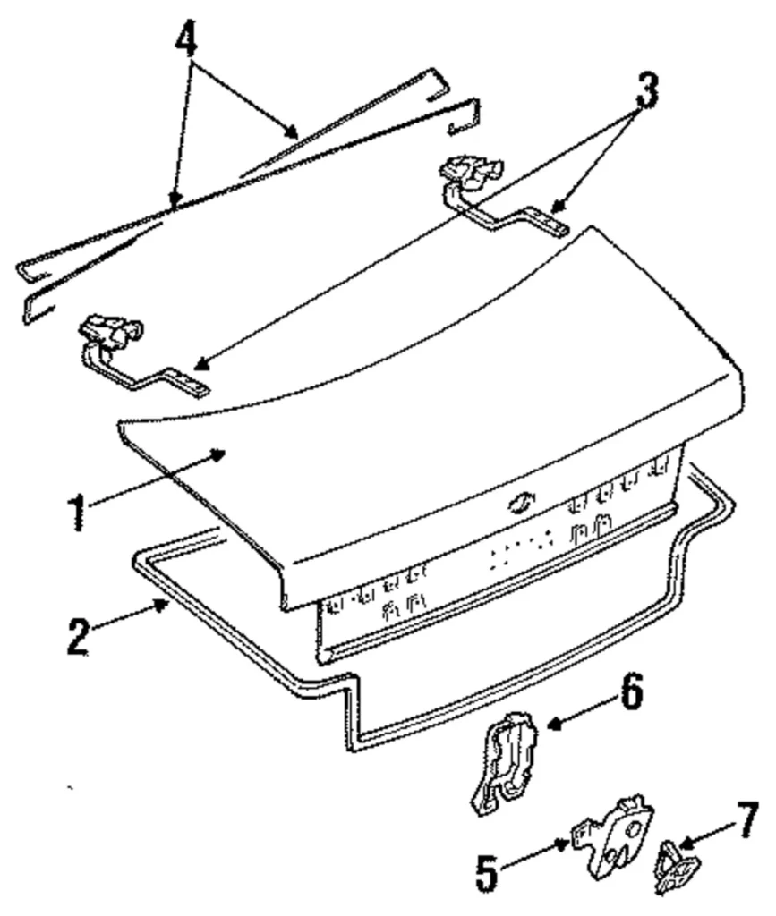 Lock - Mazda (BR70-56-820)