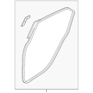 Door Weather-Strip - Mazda (D651-73-760J)