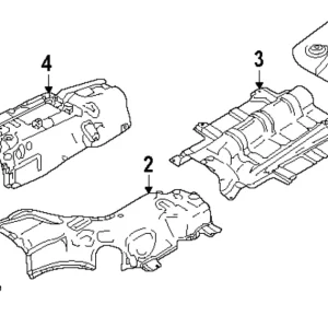 Muffler Shield - Mazda (KMV6-56-451)