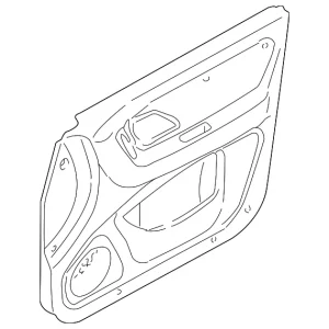 Door Trim Panel - Mazda (EC02-68-460S-22)