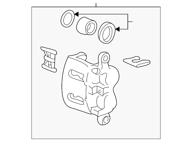 Caliper - Mazda (1F80-33-980R-00)