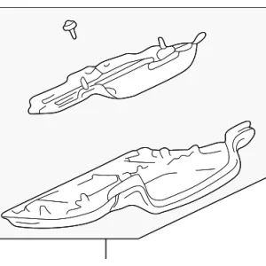 Lower Panel - Mazda (NC10-64-280F-80)