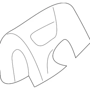 Scuff Plate Fastener - Mazda (B003-68-712)
