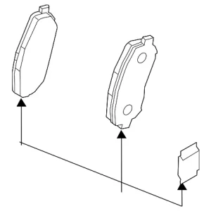 Brake Pads Rear - Mazda (N2Y3-26-48ZB)