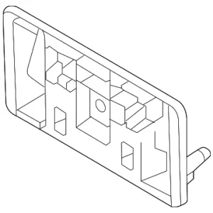 License Bracket - Mazda (KMV6-50-171)