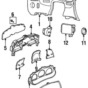 Bulb & Socket - Mazda (ZZM1-55-280)
