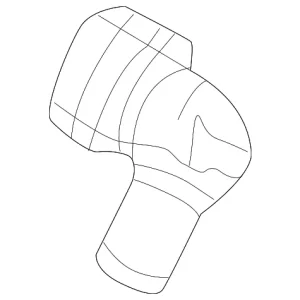 Automatic Transmission Oil Cooler Coolant Line Fitting - Mazda (PE13-15-296)