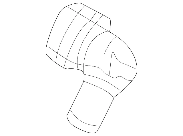 Automatic Transmission Oil Cooler Coolant Line Fitting - Mazda (PE13-15-296)