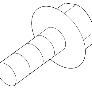 ABS Sensor Bolt - Mazda (9945-00-612)