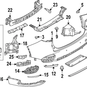 Bumper Cover - Mazda (KR9D-50-221-BB)