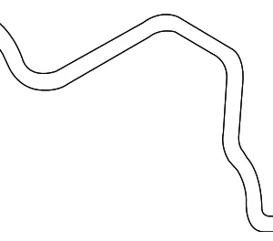 Vacuum Hose - Mazda (L309-20-381)