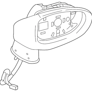 Door Mirror Housing - Mazda (NA9E-69-121A)
