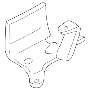 Reservoir Assembly Lower Bracket - Mazda (NC78-67-520)