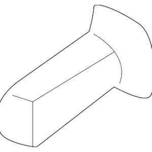Belt Weather-Strip Protector - Mazda (B25D-50-645)