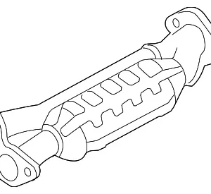 Catalytic Converter - Mazda (AJ59-20-60XF)