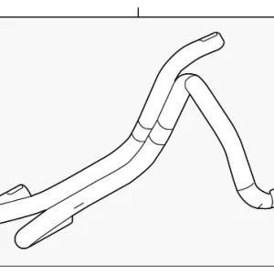 Automatic Transmission Oil Cooler Hose Assembly - Mazda (FSKC-19-9E0C)