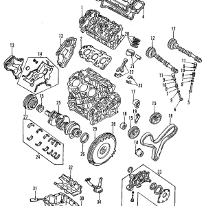 Valve Spring Retainers - Mazda (BP05-12-123A)