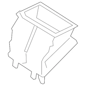 Heater Case - Mazda (BP4K-61-13YE)