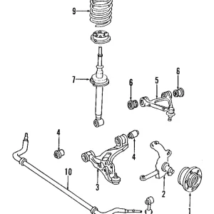 Strut - Mazda (F123-34-900A)