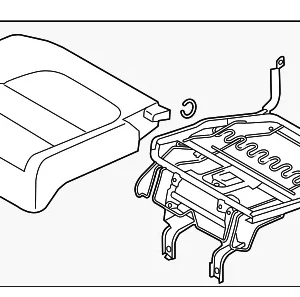 Cushion Assembly - Mazda (KA0M-88-210-02)
