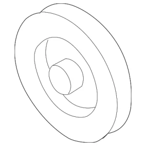 Crankshaft Pulley - Mazda (LF94-11-400)