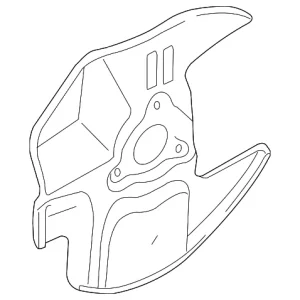 Splash Shield - Mazda (NF47-33-261B)