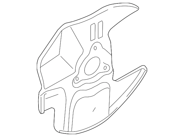 Splash Shield - Mazda (NF47-33-261B)