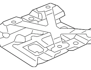 Baffle Plate - Mazda (PEP8-10-41Y)