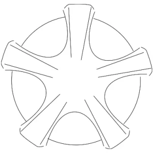 Wheel, Alloy - Mazda (9965-94-6560)