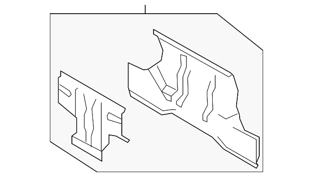 Rear Body Panel - Mazda (NF79-70-750B)