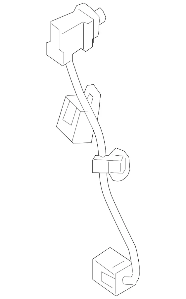 ABS System Main Harness - Mazda (N243-43-754)