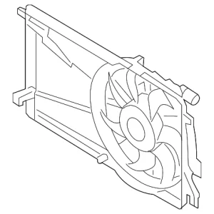 Fan Assembly - Mazda (R2AH-15-025G)