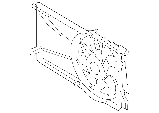 Fan Assembly - Mazda (R2AH-15-025G)