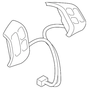 Switch Assembly - Mazda (GK2E-66-4M0A-02)
