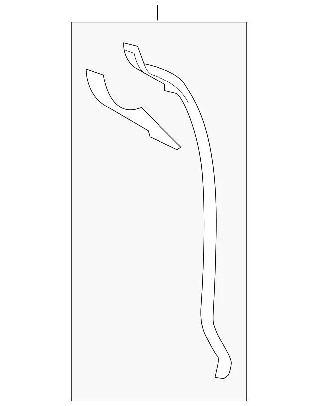 Front Weather-Strip - Mazda (TKY0-73-76X)