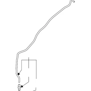 Washer Hose - Mazda (D10E-67-500)