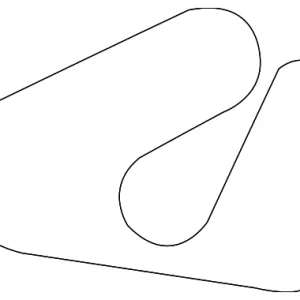 Alternator Belt - Mazda (KJ02-18-381B-9U)