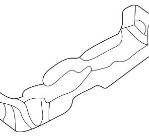 Console Assembly Bracket - Mazda (B25G-64-426)