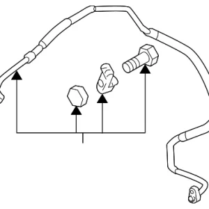 Discharge Hose - Mazda (BP4S-61-4G0D)